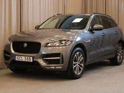 Grå Begagnad 2019 Jaguar F-Pace R-Sport SUV | 249 900 kr (Bra pris)