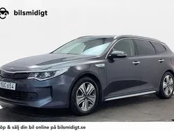 Grå Begagnad 2017 Kia Optima Hybrid 2 Sedan | 168 800 kr (Marknadspris)