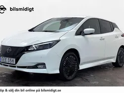 Vit Begagnad 2023 Nissan Leaf 360º Halvkombi | 219 900 kr (Marknadspris)