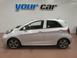 Grå (silvermetallic) Begagnad 2016 Kia Picanto 3 Halvkombi | 79 000 kr (Marknadspris)