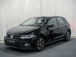 Svart Begagnad 2018 VW Polo R-line Halvkombi | 158 900 kr (Lite dyr)
