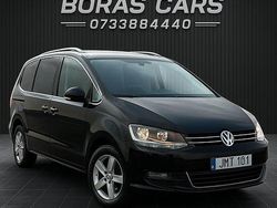 Svart Begagnad 2011 VW Sharan Minibuss | 79 900 kr (Bra pris)