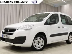 Vit Begagnad 2017 Peugeot Partner Tepee Minibuss | 109 900 kr (Marknadspris)