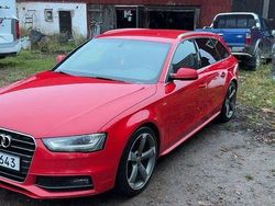 Röd Begagnad 2015 Audi A4 Sport Kombi | 84 000 kr (Marknadspris)