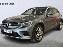 Grå Begagnad 2018 Mercedes GLC220 AMG SUV | 329 000 kr (Lite dyr)