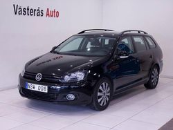 Svart Begagnad 2010 VW Golf VI Kombi | 45 000 kr (Marknadspris)