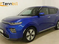 Blå Begagnad 2021 Kia Soul EV Advance SUV | 209 900 kr (Bra pris)