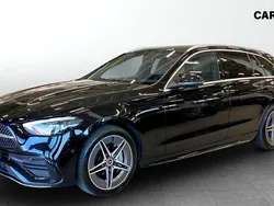Svart (black) Begagnad 2022 Mercedes C300e AMG line Kombi | 399 900 kr (Marknadspris)
