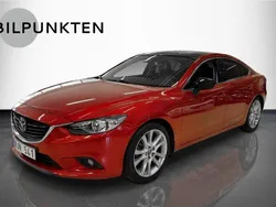 Röd Begagnad 2013 Mazda 6 Optimum Sedan | 169 900 kr (Marknadspris)