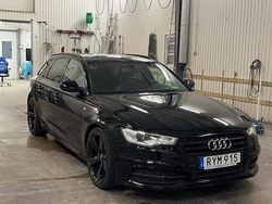 Svart Begagnad 2014 Audi A6 S-Line Kombi | 135 000 kr (Marknadspris)