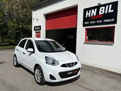 Vit Begagnad 2014 Nissan Micra Halvkombi | 79 900 kr (Marknadspris)