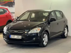 Svart Begagnad 2008 Kia Ceed Halvkombi | 47 900 kr (Marknadspris)