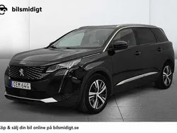 Svart Begagnad 2021 Peugeot 5008 Allure Minibuss | 259 800 kr (Marknadspris)