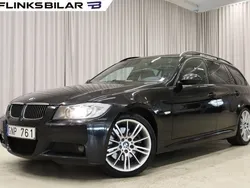 Svart Begagnad 2007 BMW 325 M Sport Kombi | 99 900 kr (Marknadspris)