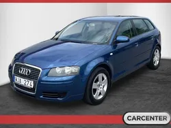 Ljusblå Begagnad 2004 Audi A3 Sportback Attraction Halvkombi | 34 900 kr (Dyr)