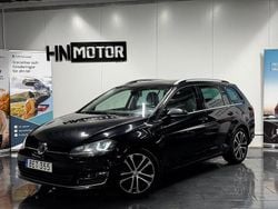 Svart Begagnad 2014 VW Golf VII GT Kombi | 112 900 kr (Marknadspris)