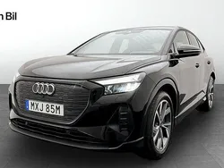 Svart Begagnad 2023 Audi Q4 Sportback e-tron Advanced Plus SUV | 459 000 kr (Marknadspris)
