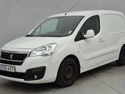 Vit Begagnad 2015 Peugeot Partner Minibuss | 59 900 kr (Superpris)