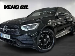 Svart Begagnad 2023 Mercedes GLC300e AMG Line Premium Plus Sportkupé | 579 000 kr (Bra pris)