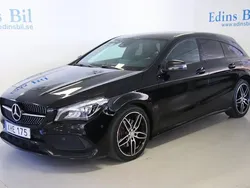 Svart Begagnad 2016 Mercedes CLA220 Shooting Brake AMG Kombi | 189 000 kr (Marknadspris)