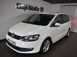 Vit Begagnad 2019 VW Sharan GT Minibuss | 199 500 kr (Bra pris)
