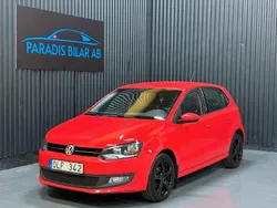 Röd Begagnad 2011 VW Polo Halvkombi | 64 900 kr (Marknadspris)