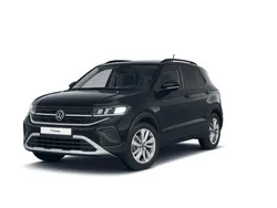 Svart Ny 2024 VW T-Cross Life SUV | 321 200 kr (Marknadspris)