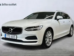 Vit Begagnad 2018 Volvo V90 Momentum Kombi | 269 900 kr (Marknadspris)