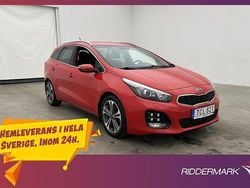 Röd Begagnad 2016 Kia Ceed GT-Line Halvkombi | 119 800 kr (Marknadspris)