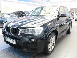 Svart Begagnad 2017 BMW X3 M Sport SUV | 189 900 kr (Bra pris)