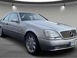 Ljusgrå Begagnad 1995 Mercedes S600 Sedan | 399 900 kr
