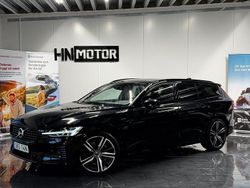 Svart Begagnad 2021 Volvo V60 R-Design Kombi | 374 900 kr (Dyr)