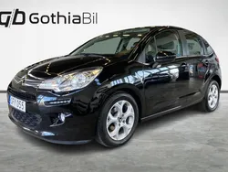Svart Begagnad 2016 Citroën C3 Halvkombi | 109 900 kr (Lite dyr)