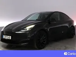 Svart Begagnad 2022 Tesla Model Y Performance SUV | 394 900 kr (Superpris)