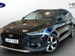 Svart (black) Begagnad 2024 Ford Focus Active Kombi | 234 900 kr (Marknadspris)