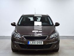Mörkbrun (brun) Begagnad 2015 Peugeot 308 Active Kombi | 129 900 kr (Marknadspris)