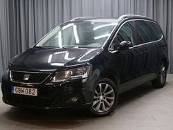 Svart Begagnad 2015 Seat Alhambra Minibuss | 149 000 kr (Marknadspris)