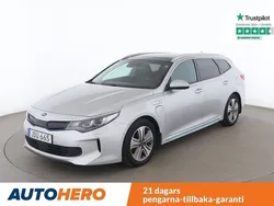 Grå Begagnad 2017 Kia Optima Hybrid Comfort Sedan | 139 000 kr (Marknadspris)