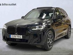 Svart Begagnad 2022 BMW X3 SUV | 519 900 kr