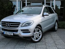 Silver Begagnad 2013 Mercedes ML350 SUV | 219 900 kr (Marknadspris)