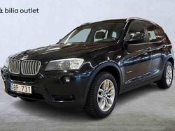 Svart Begagnad 2013 BMW X3 SUV | 144 900 kr