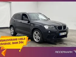 Svart Begagnad 2011 BMW X3 M Sport SUV | 179 800 kr (Dyr)
