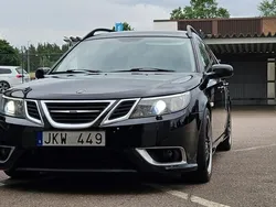 Svart Begagnad 2008 Saab 9-3 Aero Kombi | 115 000 kr