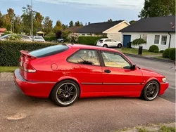 Röd Begagnad 2002 Saab 9-3 Aero Sportkupé | 72 000 kr