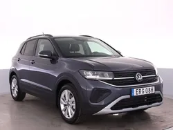 Grå (smokey grey metallic) Ny 2025 VW T-Cross Edition SUV | 321 200 kr (Bra pris)
