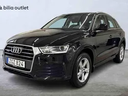 Svart Begagnad 2018 Audi Q3 SUV | 199 800 kr (Bra pris)