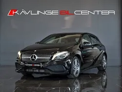 Svart Begagnad 2016 Mercedes A200 AMG Halvkombi | 169 900 kr (Marknadspris)