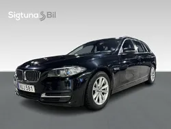 Svart Begagnad 2015 BMW 520 Kombi | 179 900 kr (Marknadspris)