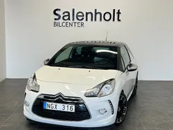 Vit Begagnad 2013 Citroën DS3 Halvkombi | 74 900 kr (Marknadspris)