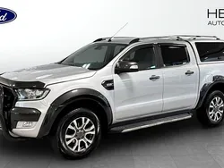 Grå (silver) Begagnad 2017 Ford Ranger Wildtrack Pickup | 254 900 kr (Bra pris)